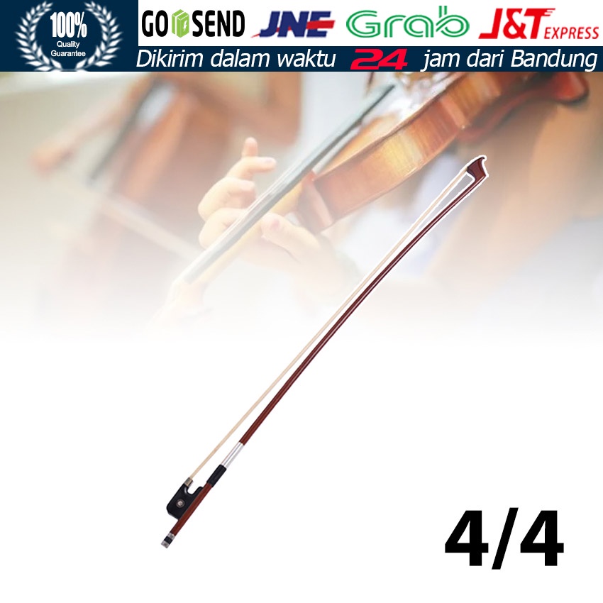 Professional Bow Biola Bow Violin ukuran 4/4 Gesekan Biola