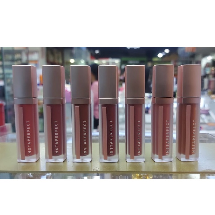 WARDAH INSTAPERFECT MATTESETTER LIP MATTE PAINT (KEMASAN BARU)