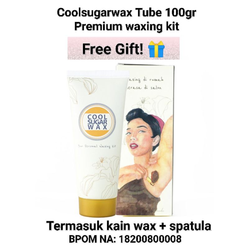 Free Gift Bpom Coolsugarwax Cool Sugar Wax Pencabut Bulu Tube Shopee Indonesia