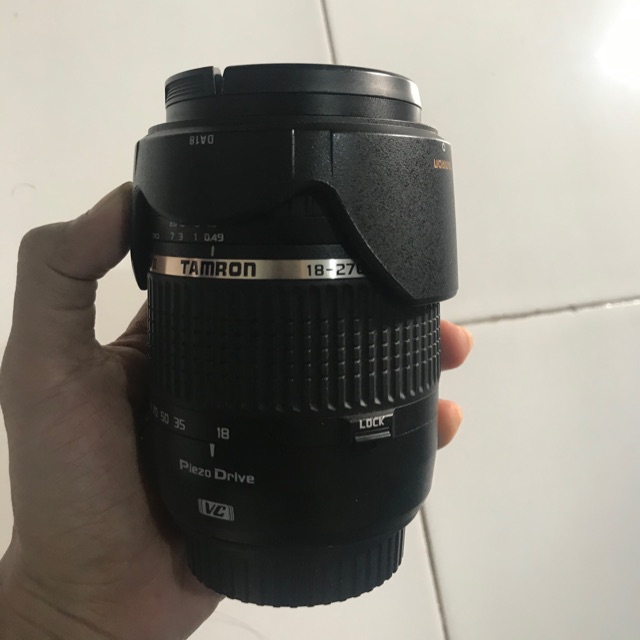 Tamron 18-270mm f|3.5-6.3 Di II VC PZD Lensa DSLR