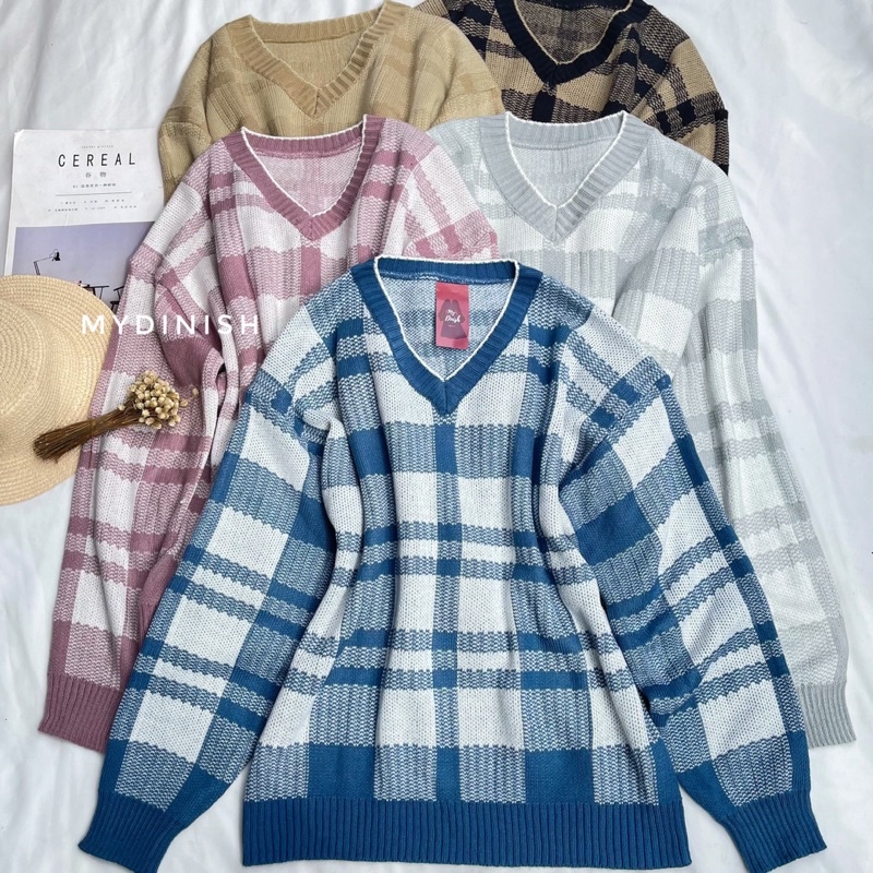 Sweater Wanita Gilsa Knitt Oversize