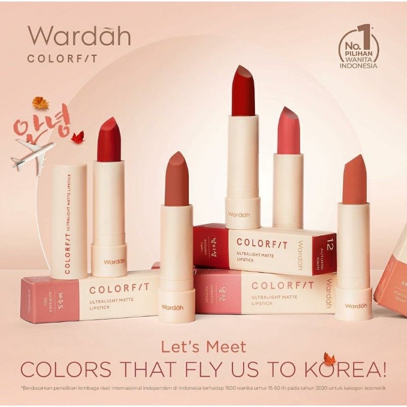 Jual Wardah Colorfit Last All Day Lip Paint Lipstik Tahan Lama Hingga