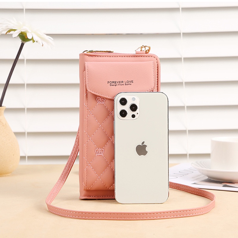 [LOKAL] DOMMO - D1516 POCKET CACA Dompet Pocket Tempat Hp Selempang Wanita