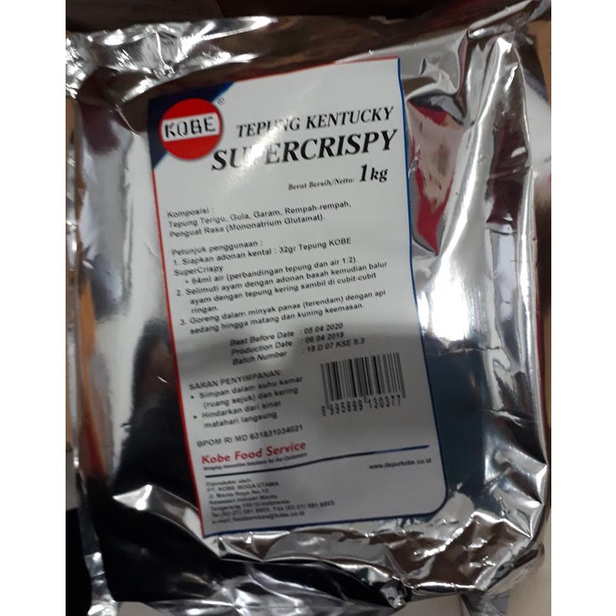 

TEPUNG KENTUCKY SUPERCRISPY 1Kg