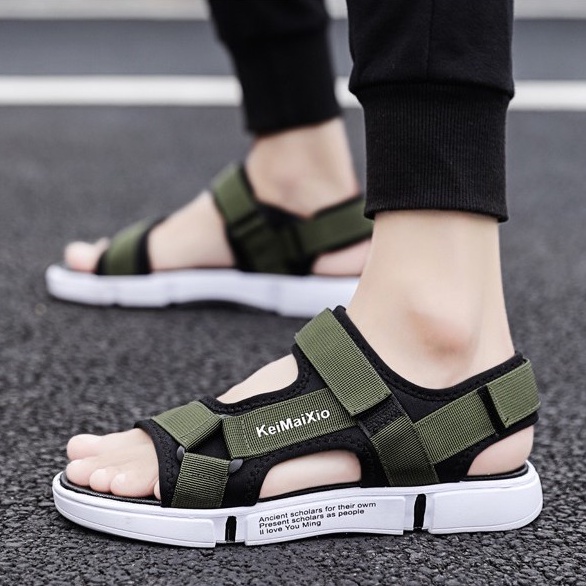 TBIG [COD] Sandal Tali Pria KEI-928 Sandal Import Santai Casual