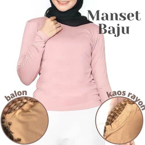MANSET BAJU / Manset / Manset Spandek/ Manset kaos /Baju Manset Muslimah