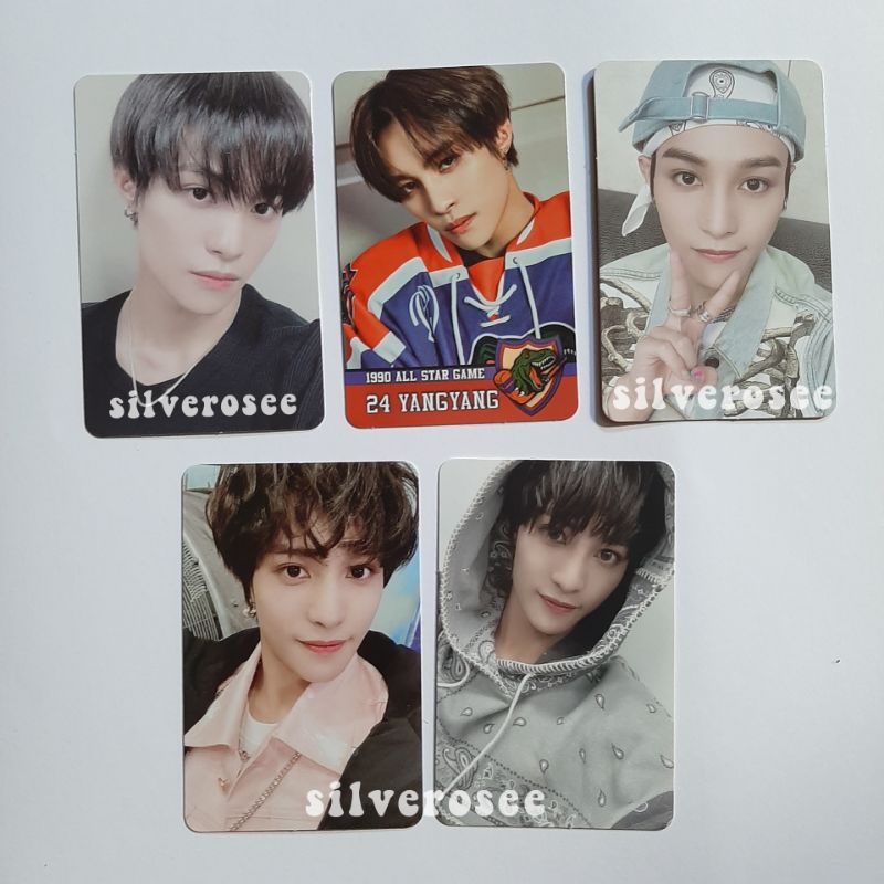 (ready stock) photocard pc yangyang stranger, kihno future past departure, trading card 90s love