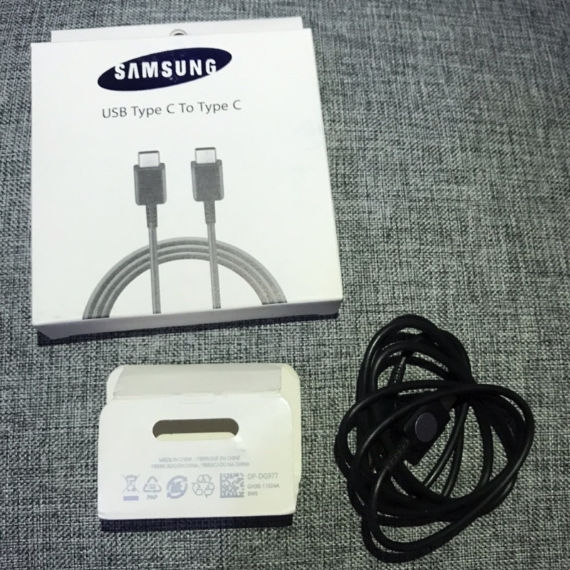 Samsung Kabel Data Type C to C Fast Charging Original