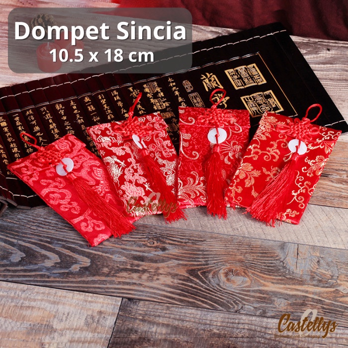 

Angpao Amplop Dompet Cheong Sam Sincia Imlek CNY Import Premium