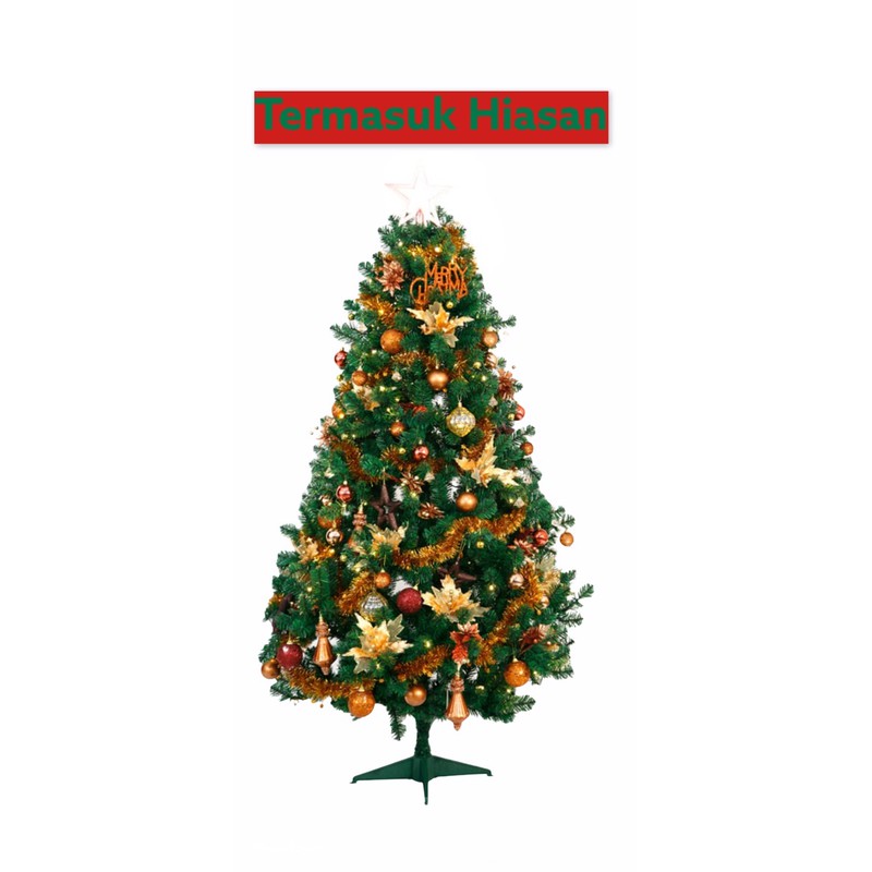 Ace Hardware Noelle Pohon Natal Prelit Deco 180cm - Glow Glam