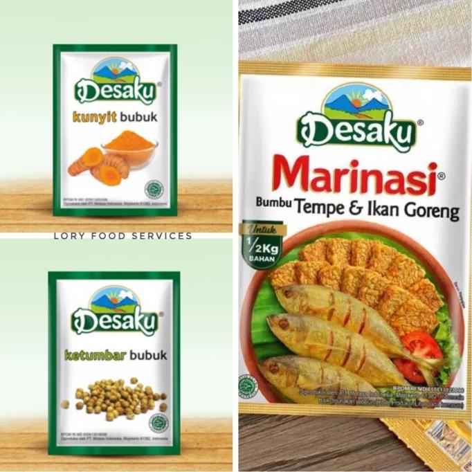 

PROMO Desaku Bumbu Marinasi | Ketumbar | Kunyit | Sambal Goreng dll MURAH