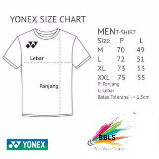  Singlet  Kaos  Badminton Yonex  Grade Ori Import 009S Yonex  