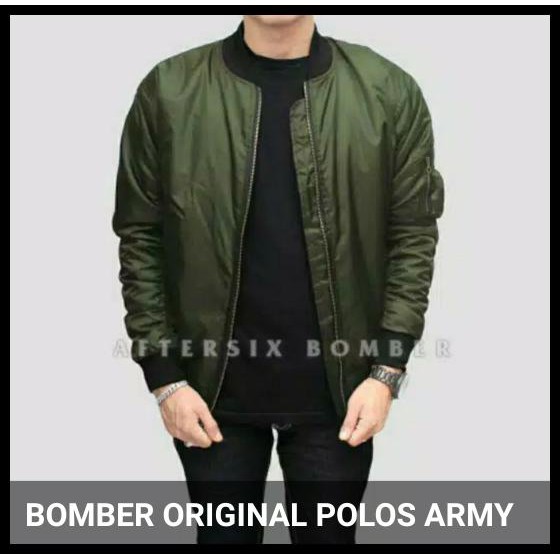 MURAH MERIAH JAKET BOMBER ORIGINAL FF / JAKET BOMBER POLOS
