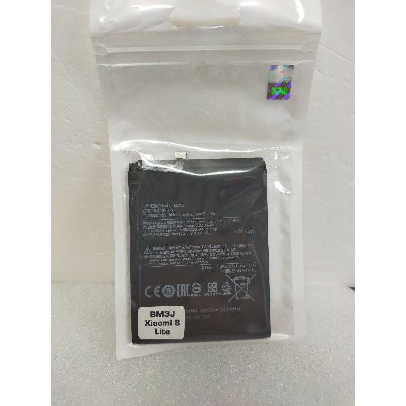 Baterai Hp Xiaomi 8lite.BM.3J asli