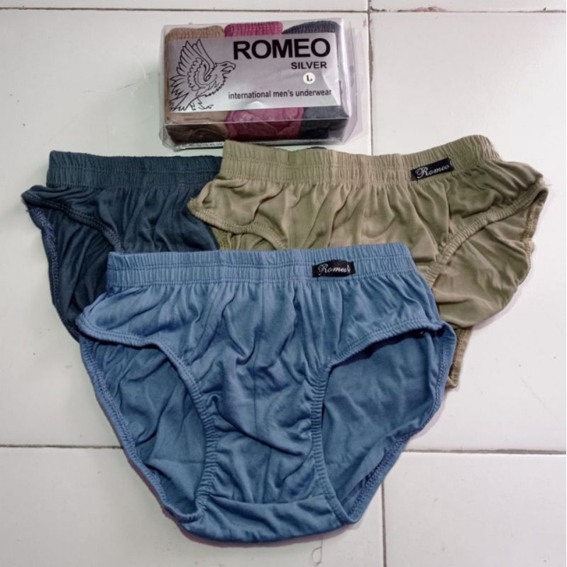 3pcs celana dalam laki kotak