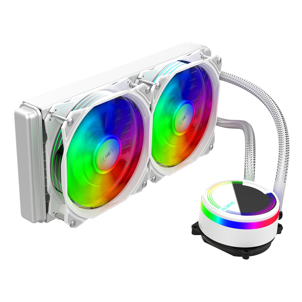 Liquid cooler alseye 2 fan RGB sync Max M-240 - Cpu cooler M240