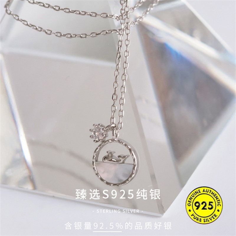 Kalung Bahan S925 Silver Untuk Wanita