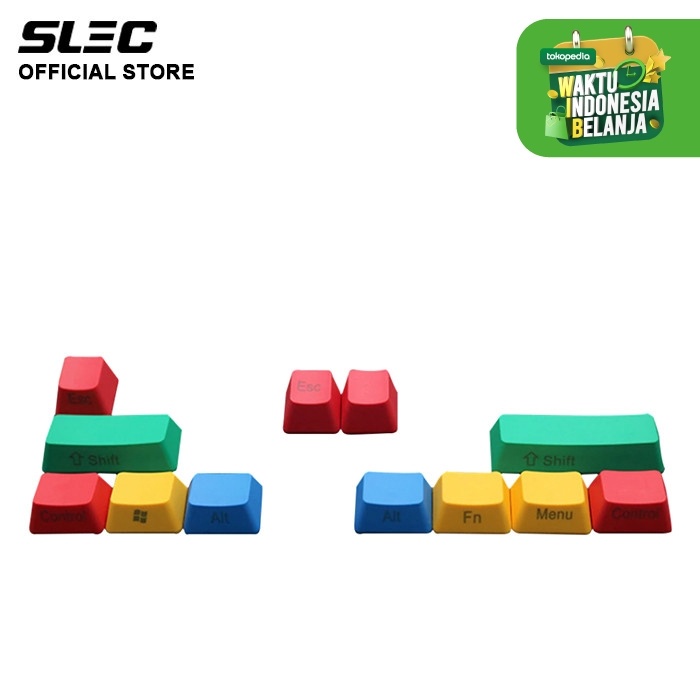 SLEC PBT keycaps 61% 12 pcs - samping