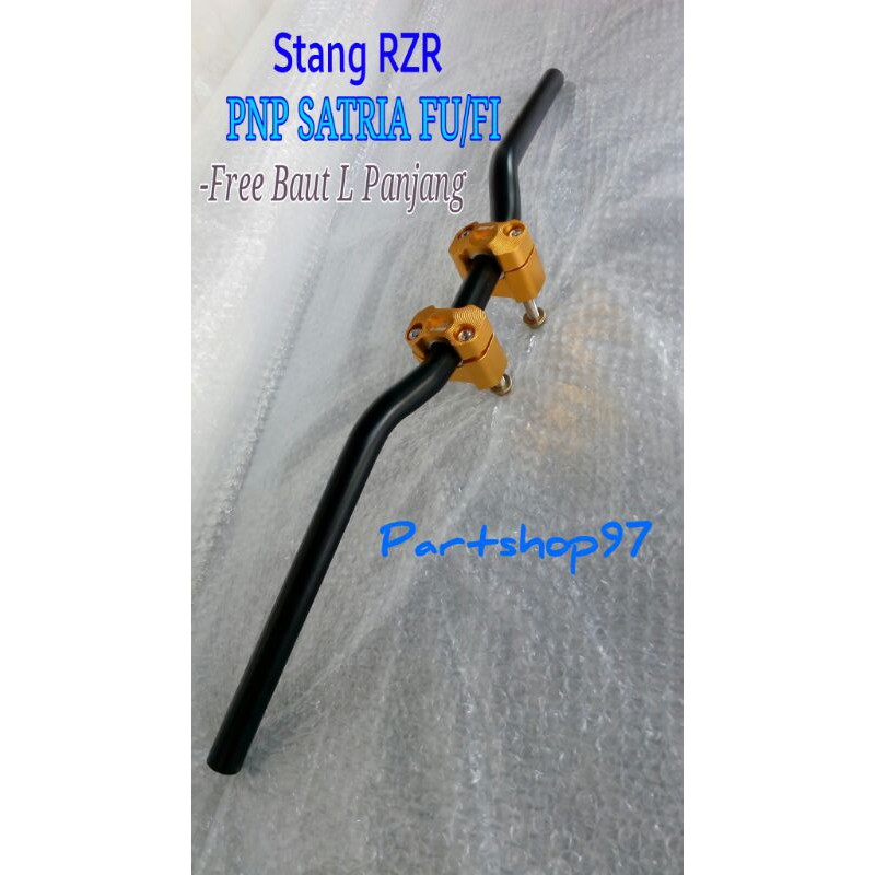Stang Rzr pnp satria fu Reiser CNC plus baut L panjang stang roadrace satria fu satria fi stir rzr