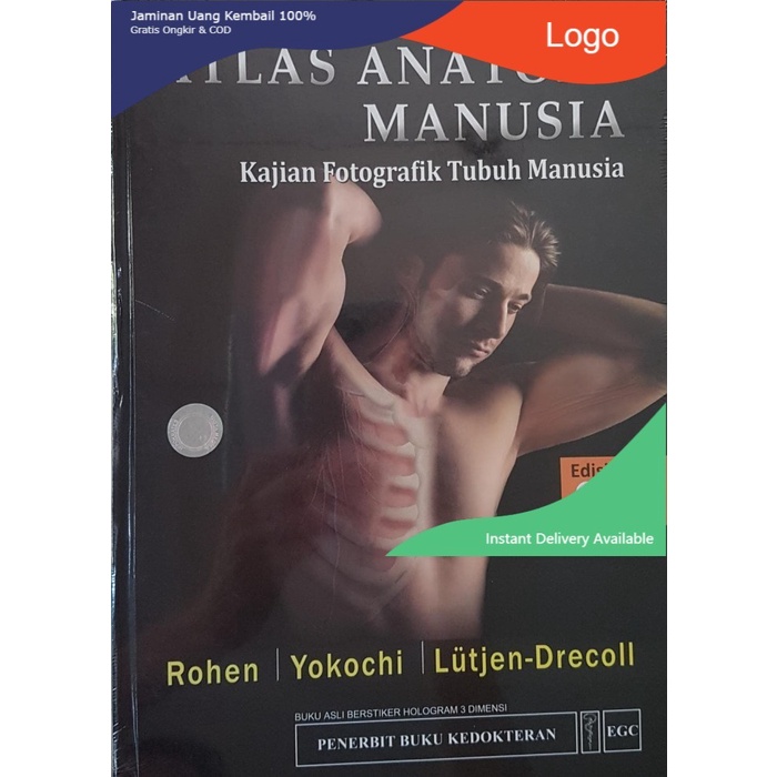 Atlas Anatomi Manusia edisi 8 - Rohen Yokochi