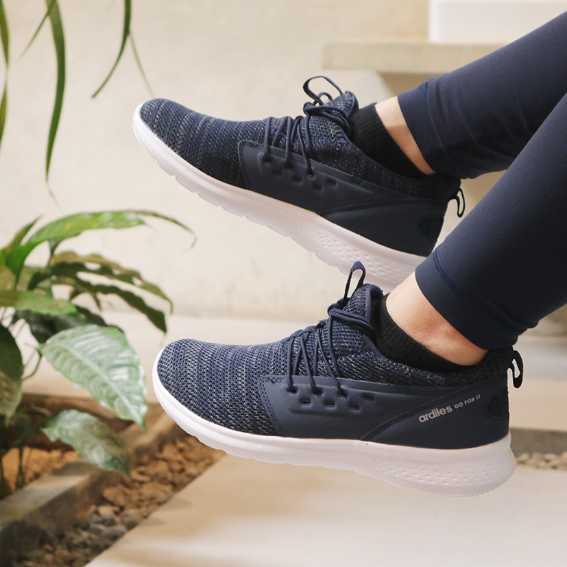 Sepatu wanita terbaru sneakers perempuan import ARDILES Denise sneakers sepatu olahraga kids sports-Navy