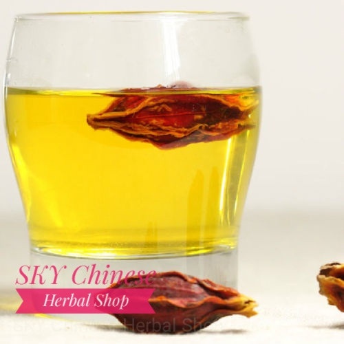 

Teh Gardenia Fruit Tea / Shan Zhi Zi / Cape Jasmine Fruit / San Ce Ce