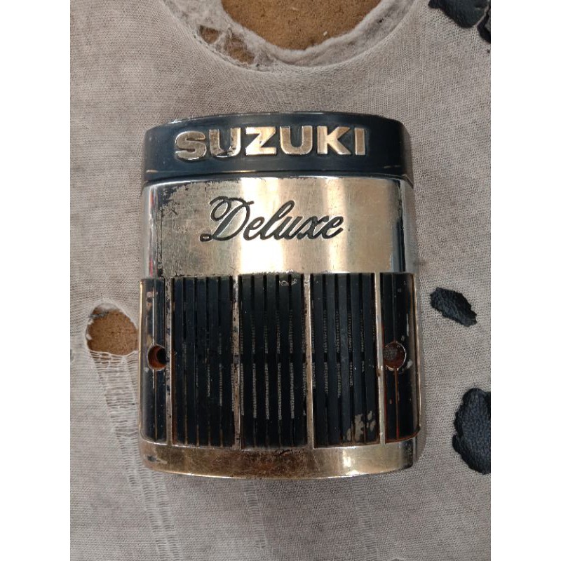 Emblem Panel Dada Dasi Suzuki RC80 RC100 Bravo DK Original