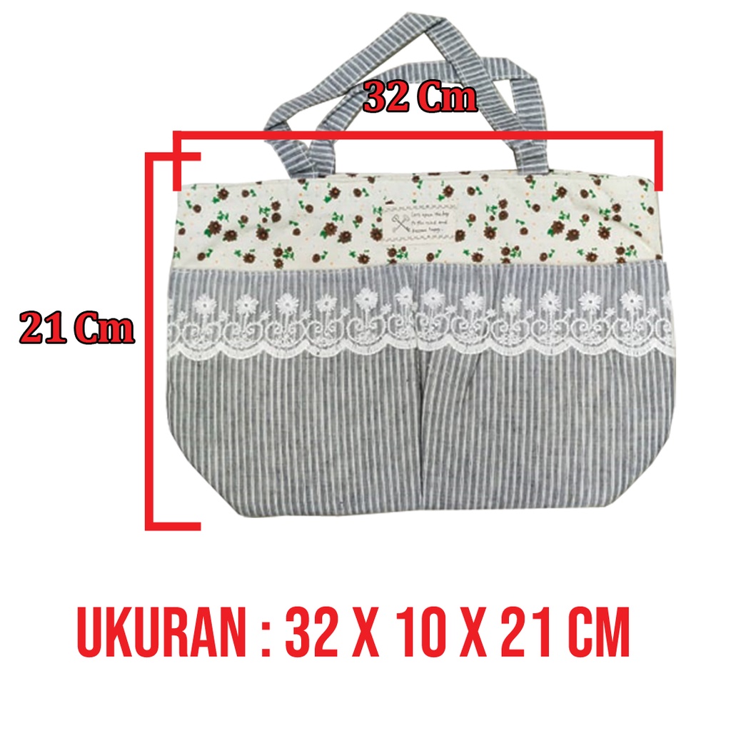 Canvas Medium Tote Bag/Tas kanvas/Tas tenteng/Tas samping
