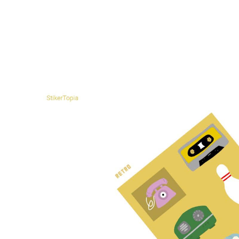 

Retro Sticker | StikerTopia