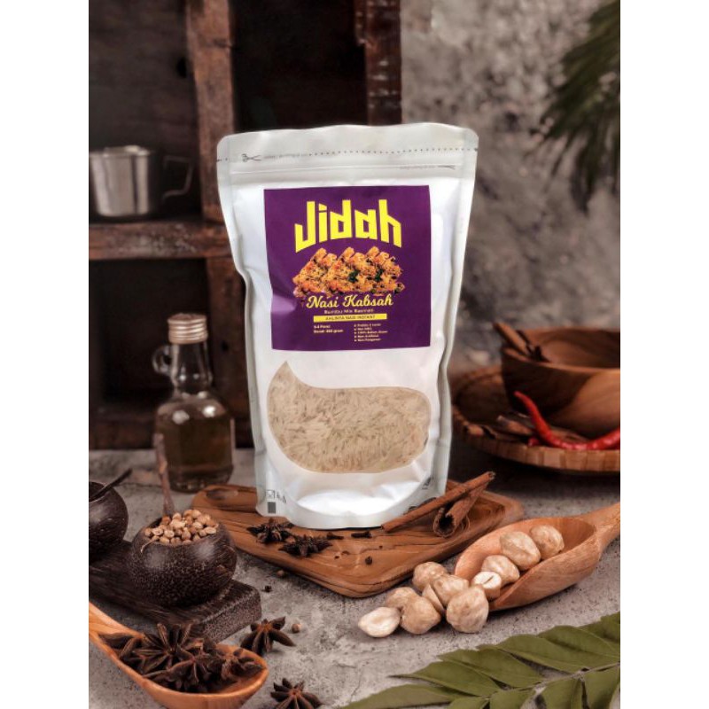 

beras basmati instant plus bumbu rempah kabsah 350gr