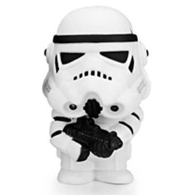 Boneka Goyang Mobil Action Figure Stormtrooper Star Wars Series - Q Version - White