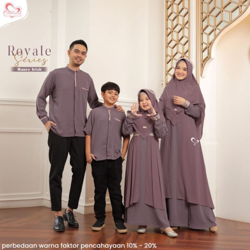 SALVINA// [Ready Stock] Royale eid family set by Salvina