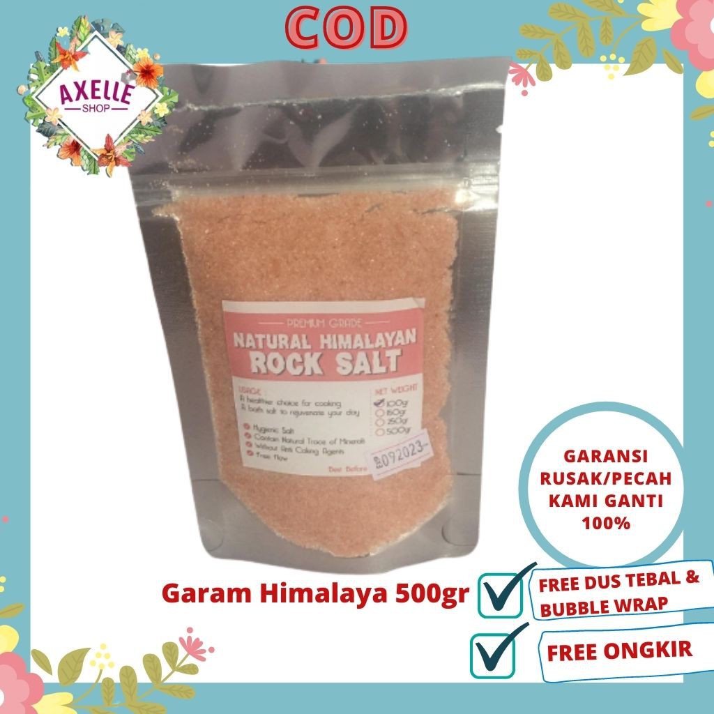 

GARAM HIMALAYA / HIMALAYAN PINK SALT 500GR