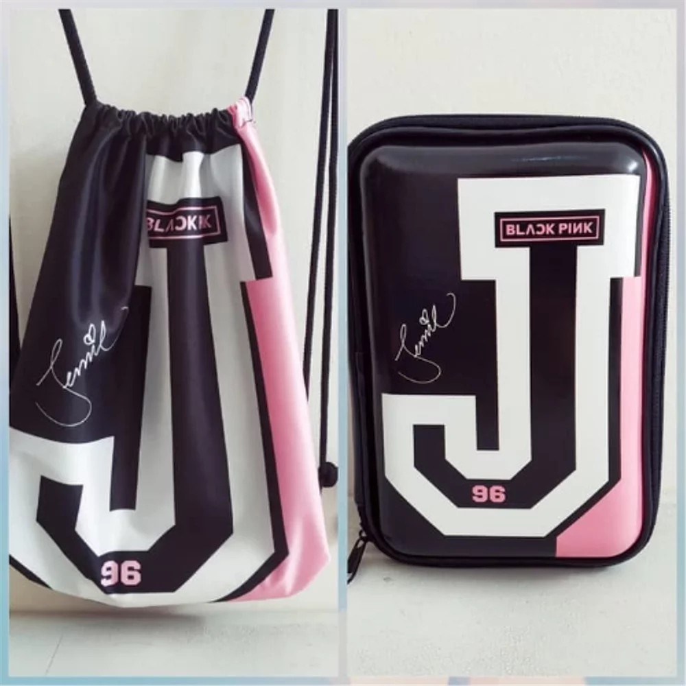 

Special Edition PAKET TAS SERUT PLUS HPO Kotak Pensil KPOP BLACKPINK Jennie