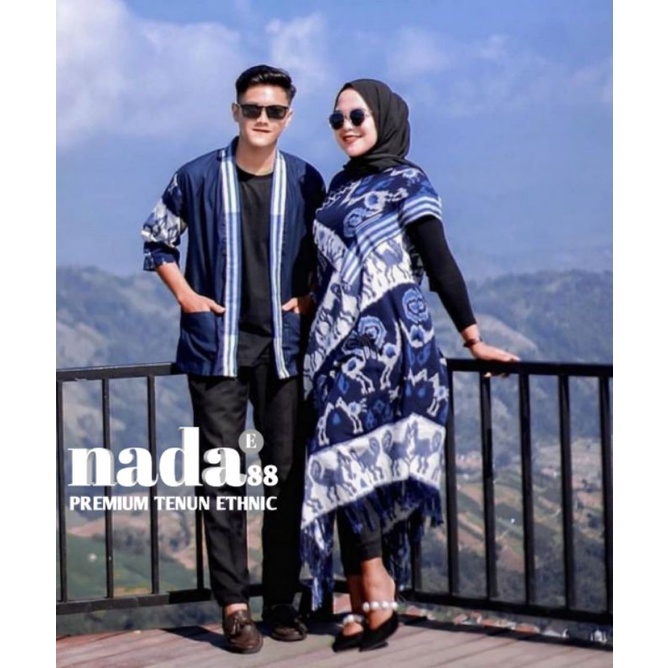 baju set - couple tenun ethnic - couple kondangan - pakean couple - pakean wanita - baju