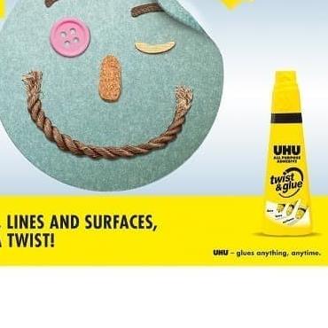 

☚ UHU All Purpose Twist & Glue 90 ml ●