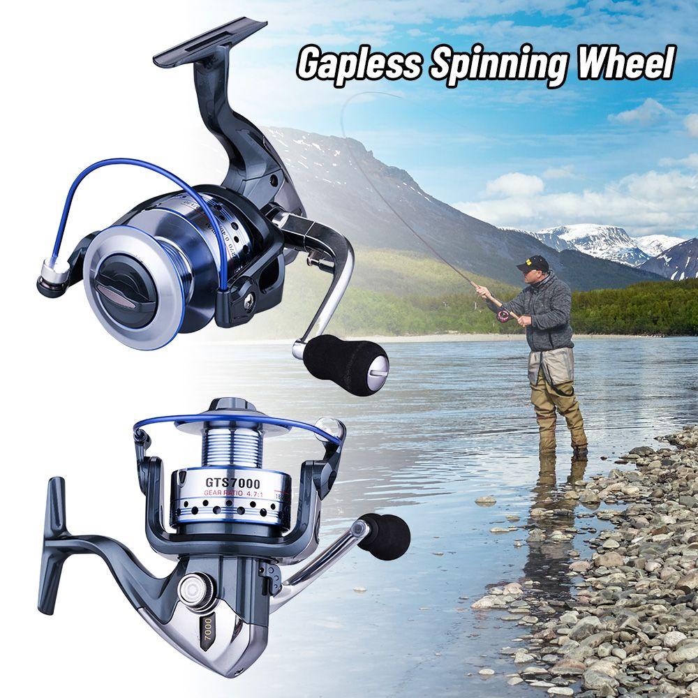 Top Fishing Reel Metal13+1Axis GT1000-5000 Type Lure Wheel