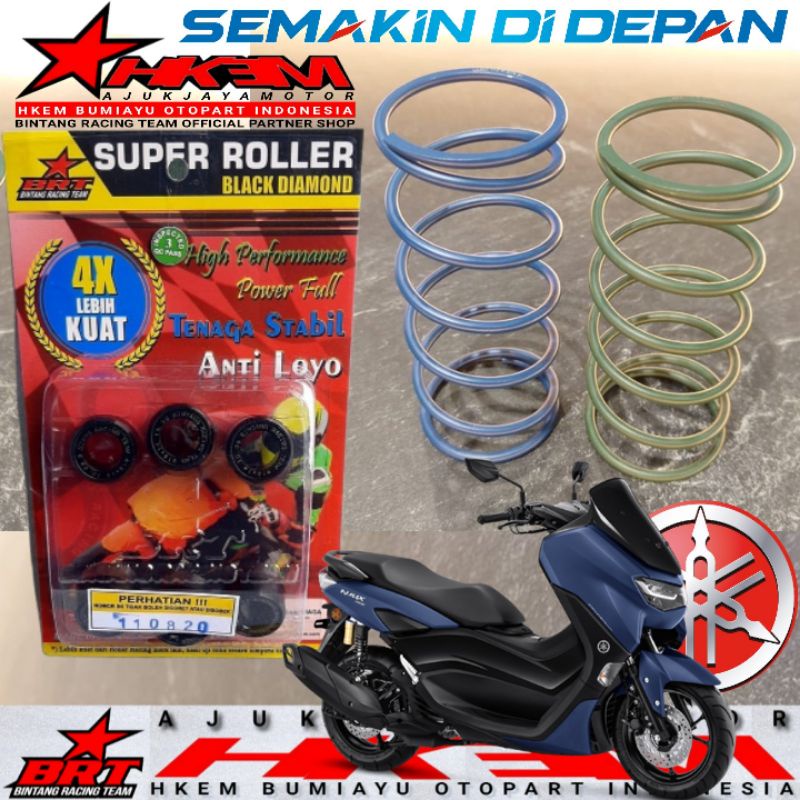 PAKET CVT BRT NMAX LEXY AEROX UPGRADE CVT NEW NMAX AEROX 9 11 13 GRAM PAKET CVT BRT ROLER RACING TDR