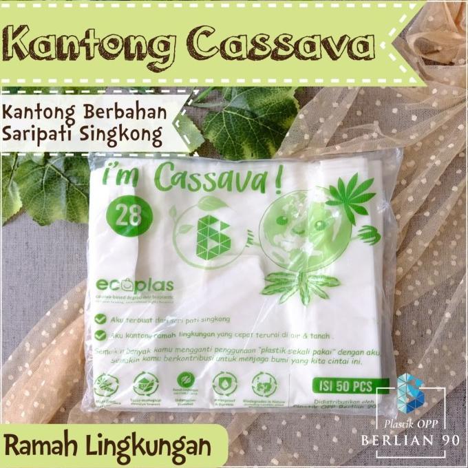 

Produk Unggulan] Plastik Kantong Organic Singkong Size 17 24 28 / Cassava Bag