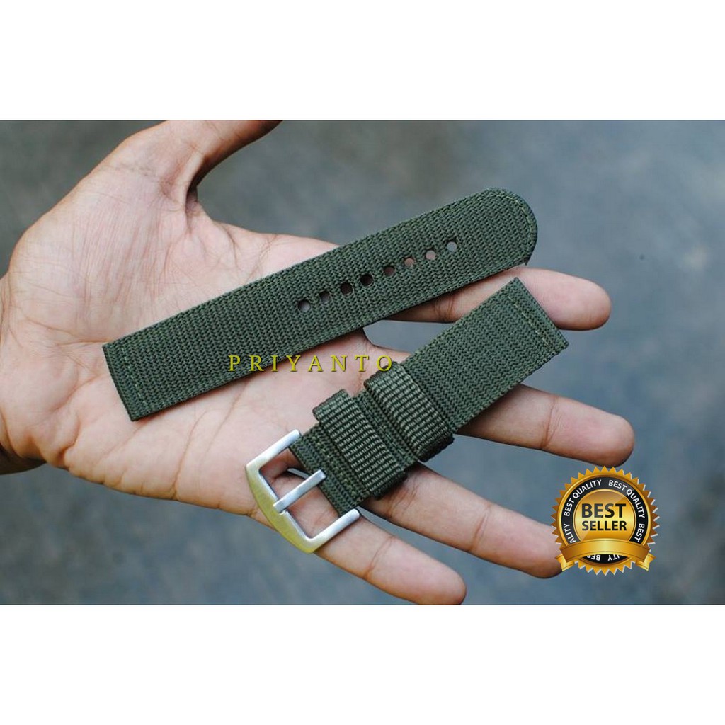 STRAP TALI JAM TANGAN KANVAS CANVAS LIMITED EDITION 22 24MM WATCH BEND PREMIUM