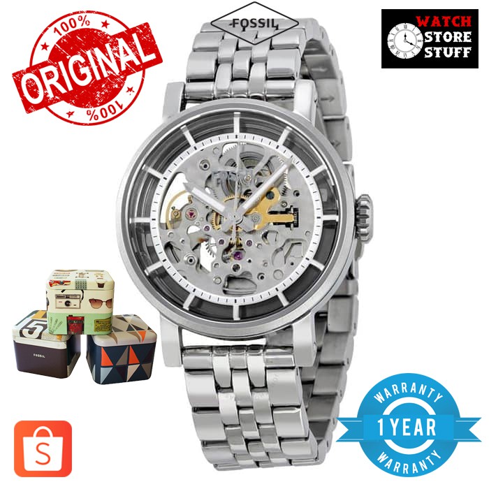 JAM TANGAN PRIA WANITA | RANTAI | KULIT | KARET | MURAH | WANITA ORIGINAL F0*SIL ME 3067 ANALOG AUTO