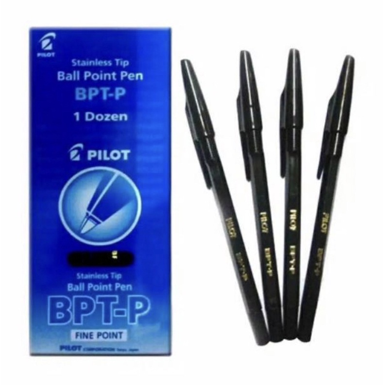 

BULPOINT PILOT / BULPEN PILOT BPTP HITAM / BIRU / MERAH ( Isi 12 biji )