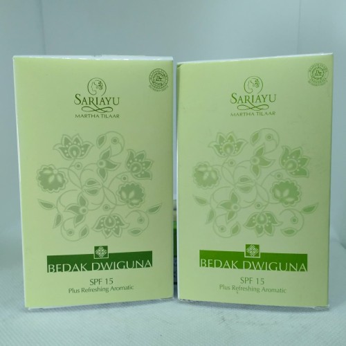 SARIAYU Bedak Padat Dwiguna spf 15