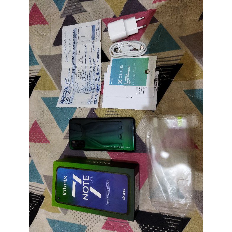 INFINIX NOTE 7 LITE 4/128 SECOND LIKE NEW