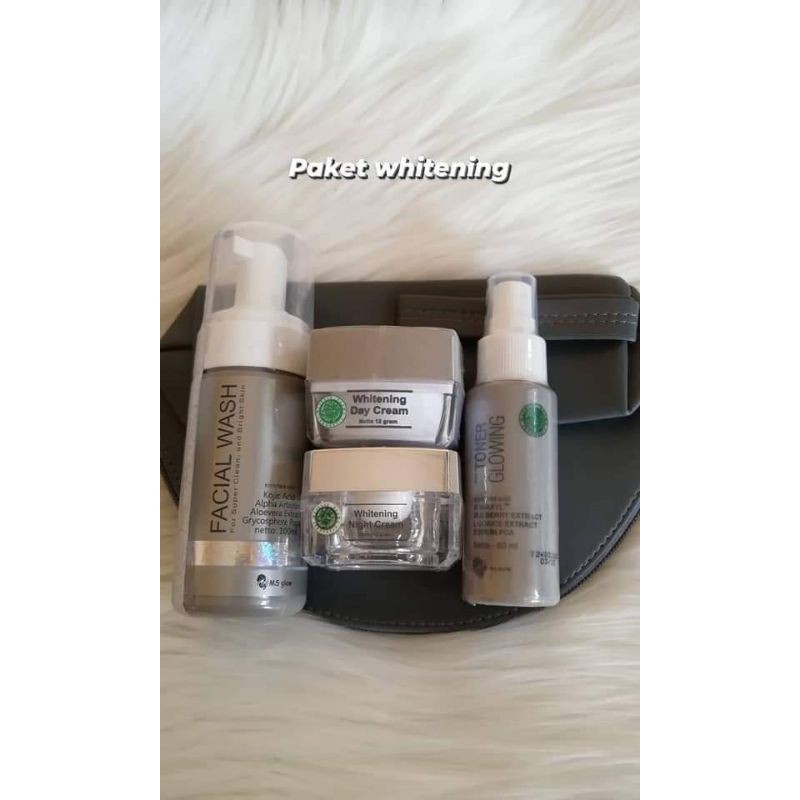 Paket Glowing Whitening Series MS Glow