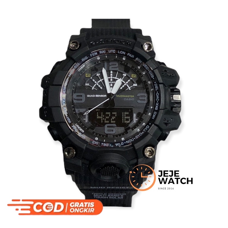 Jam tangan cowok digital dan jarum sport shock