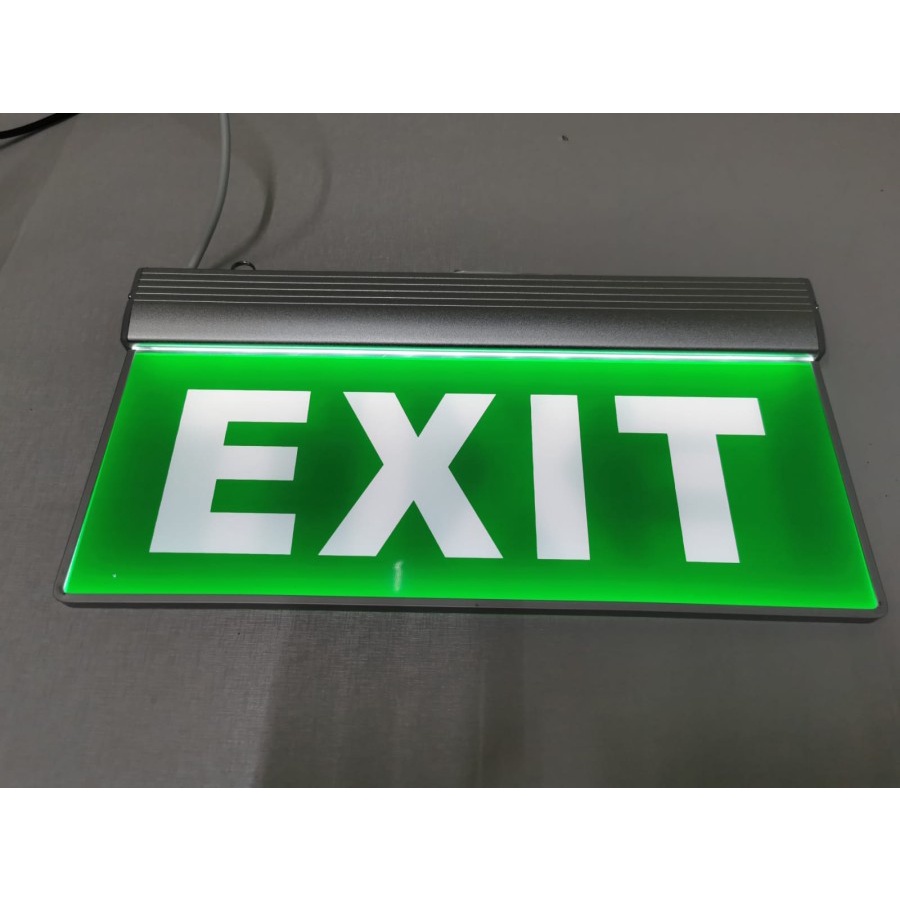 Lampu Emergency Exit Acrilic LED / Lampu Darurat EXIT LED