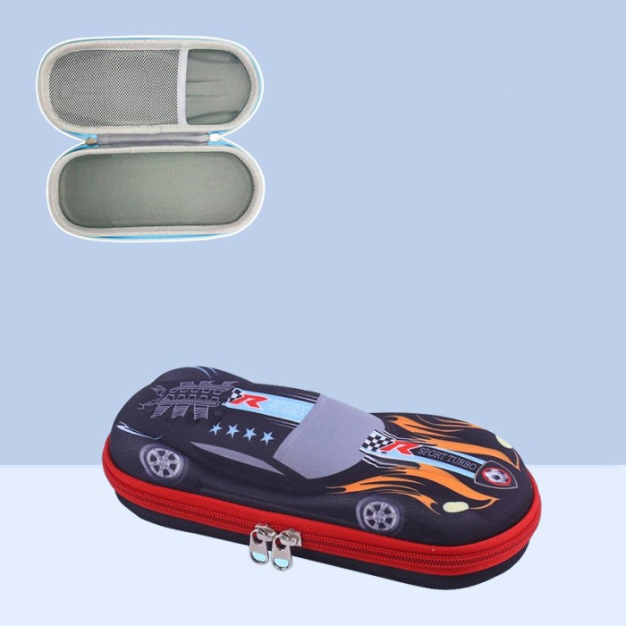 

Kotak Pensil Anak Sekolah TK SD 3D Bahan EVA - Car Black
