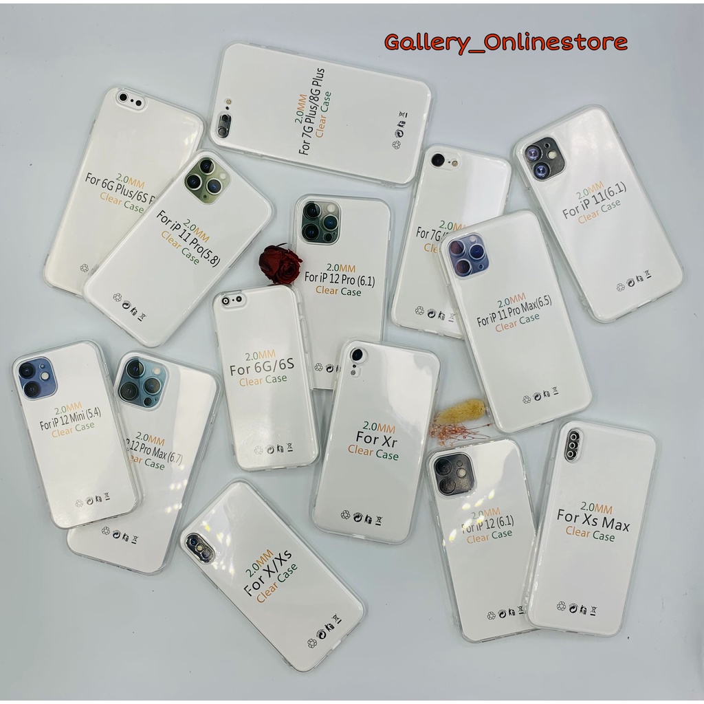 softcase iphone 6 6  7 7  8 8  xr x xs max 11 pro max 12 mini pro max 13 mini 13 pro max  clear case