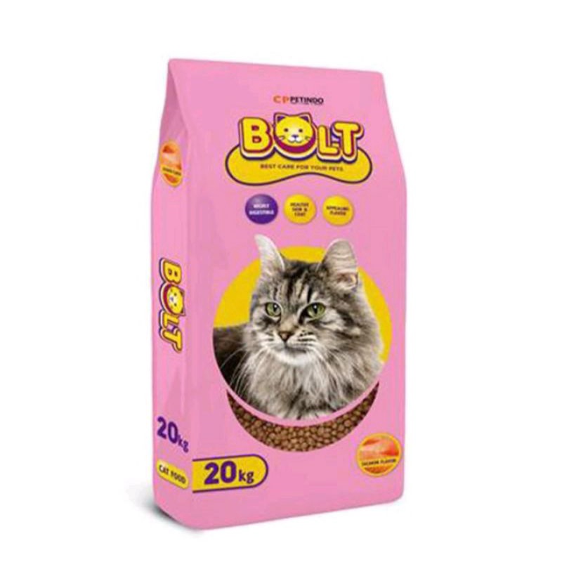 Ekspedisi makanan kucing bolt salmon 20kg